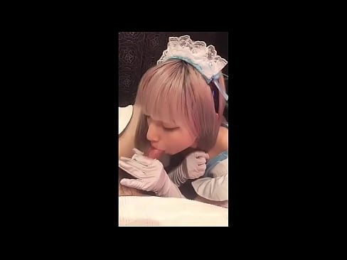 ❤️ Japanisches Idol [mayuka], französisches Dienstmädchenkostüm, Teil 1, Blowjob und Wichsen mit Lotion ❤❌ Beautiful porn bei uns ☑